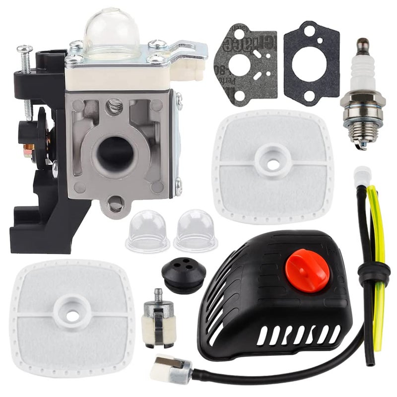 HUZTL SRM 225 Carburetor Air Filter Cover Tune Up Kit for Echo SRM-225 GT225 PAS225 PE225 SHC225 PPF225 Trimmer Weedeater Engine Carb - Image 1
